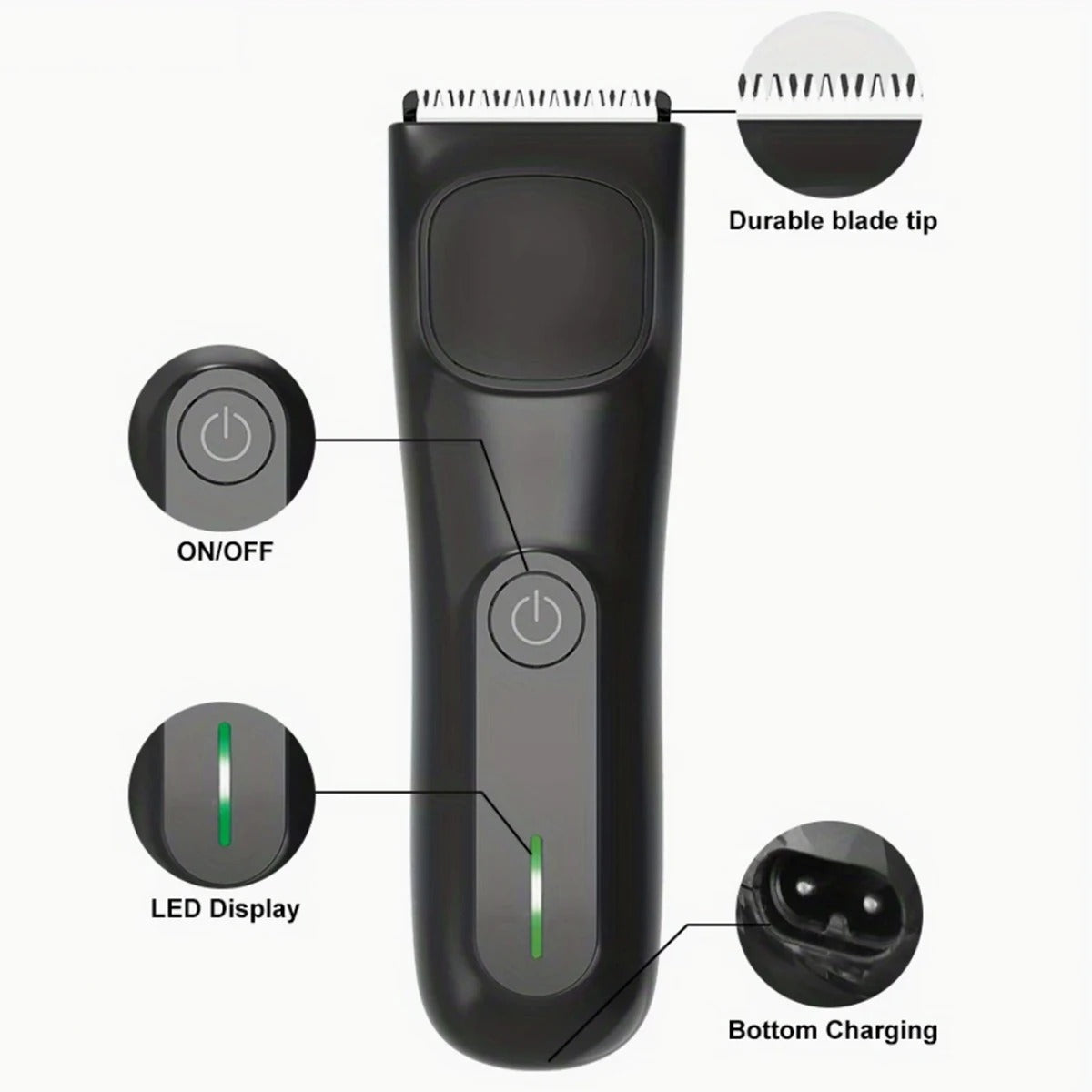 Electric Body Hair Trimmer