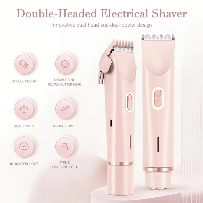 Hair Remover Women's Double Head Shaver